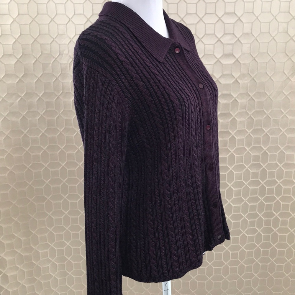 Vintage Field Manor Modern Classics Cardigan M - image 7